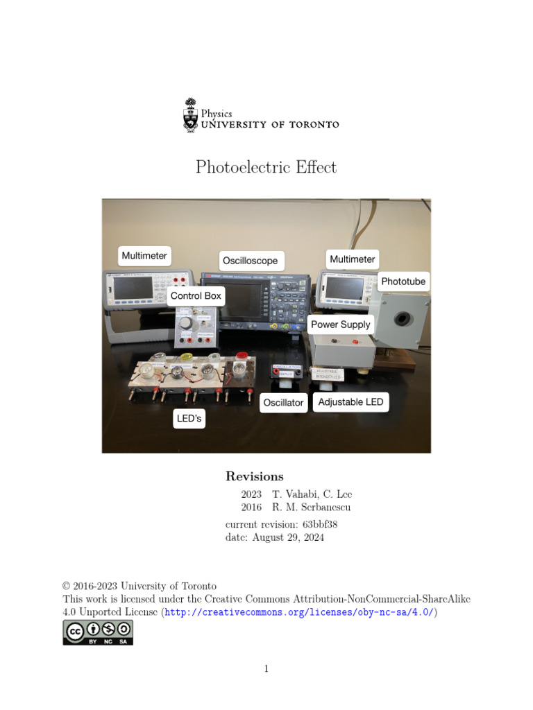 Photoelectric Effect | PDF | Photoelectric Effect | Electricity