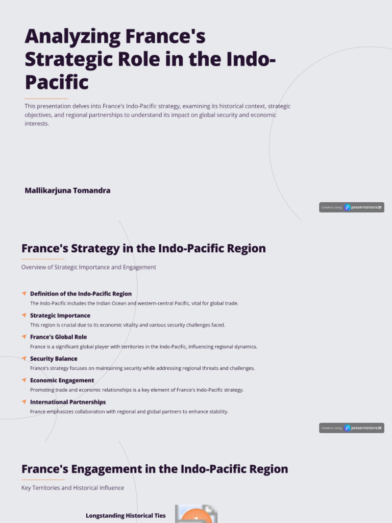 France Indo Pacific Strategy Analysis | PDF