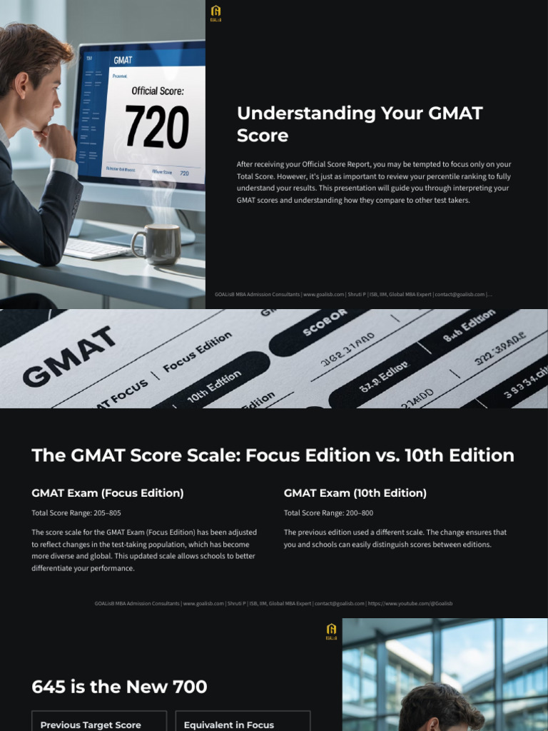 Understanding Your GMAT Score | PDF | Graduate Management Admission ...