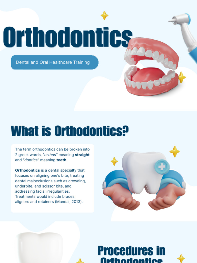Understanding Orthodontics and Treatments | PDF | Orthodontics ...