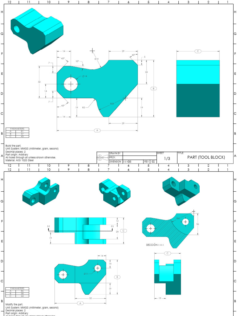 MMGS Tool Block Design and Modifications | PDF | Mechanical Engineering