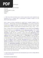 Biologia Tema Unidade II 2