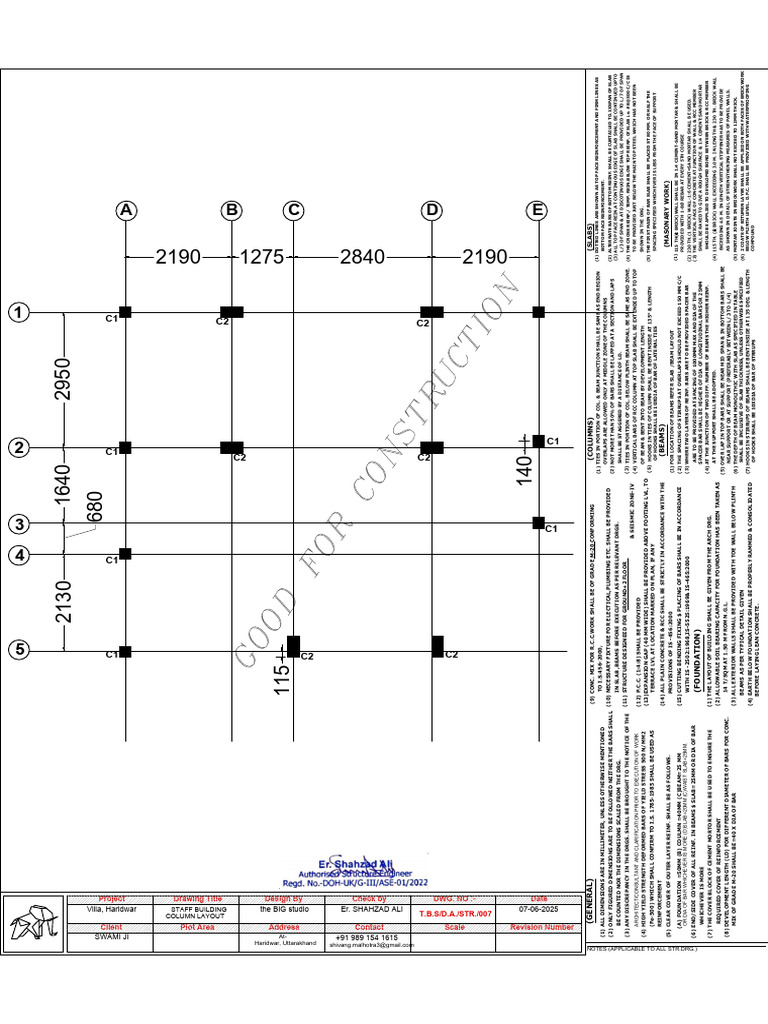 Staff Building | PDF | Architectural Elements | Building Engineering