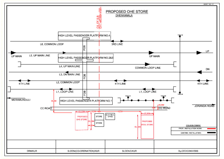 Store Drawing DKNL (1) RK | PDF