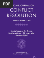 Special AJCR Issue on the Theme