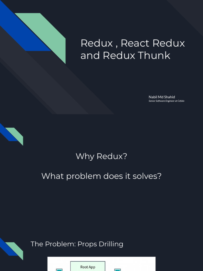 Understanding Redux and Thunk Middleware | PDF | Computer Engineering ...