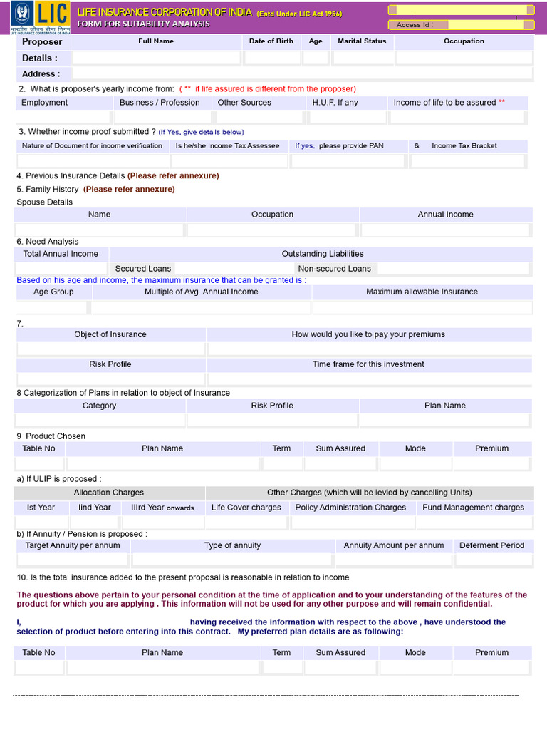 Forms | PDF | Insurance | Life Insurance
