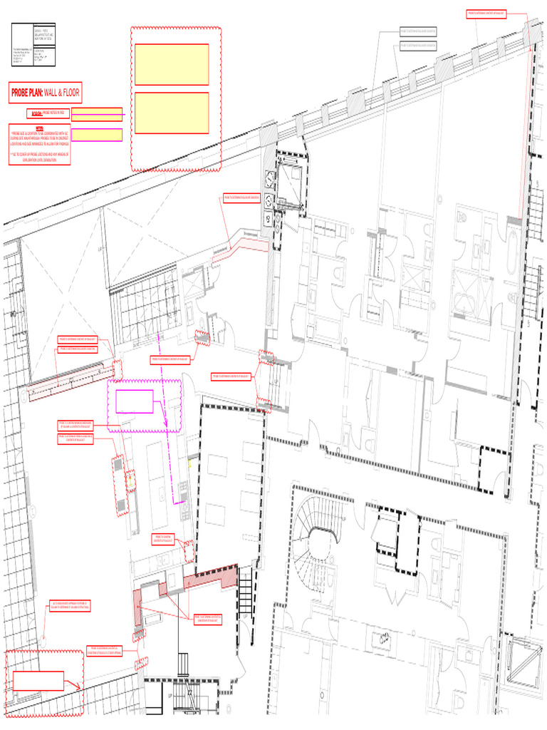 03 Probe Plan - PHIV Amended 09-24-2024 | PDF | Wall | Ceiling