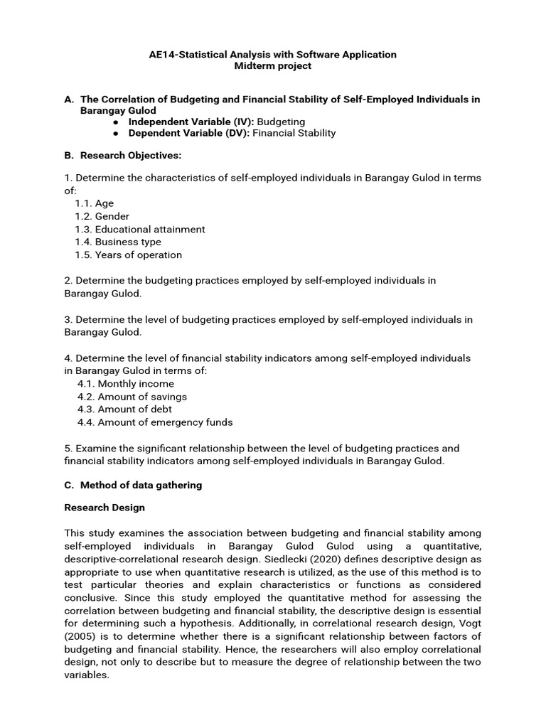 Report Group No.2 Bsa 2c Midterm Project'25 | PDF | Survey Methodology ...