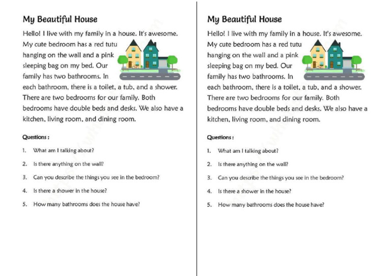 My Beautiful House | PDF