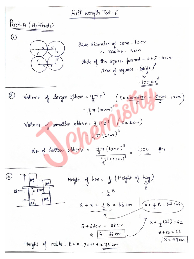 1554759-Part A (Full Length Test 6) | PDF