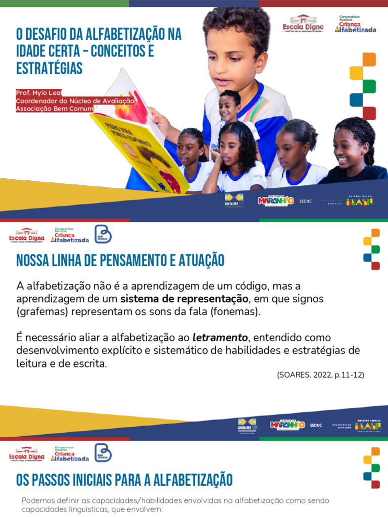 Alfabetização na Idade Certa: Estratégias e Desafios | PDF ...