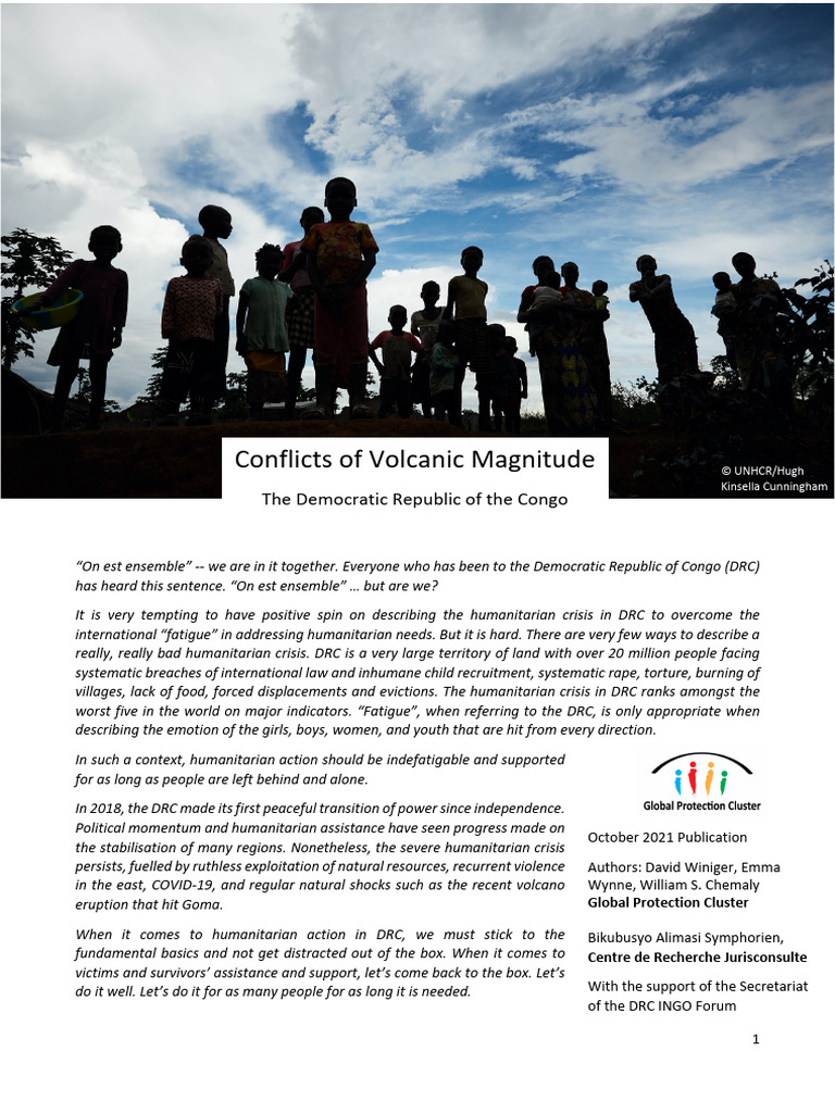 Humanitarian Crisis in DRC: Urgent Needs | PDF | Democratic Republic Of ...