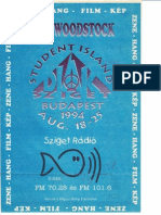 Sziget Programfüzet 1994