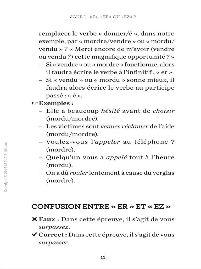 FrenchFreeLanti Fautes de Francais 11 12 | PDF