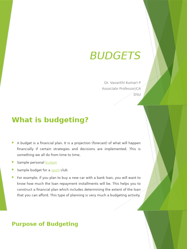 Essential Budgeting Principles Explained | PDF | Budget | Expense