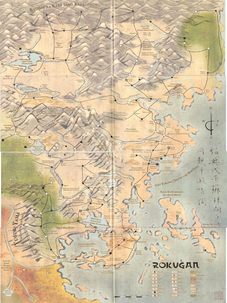 Rokugan Map | PDF