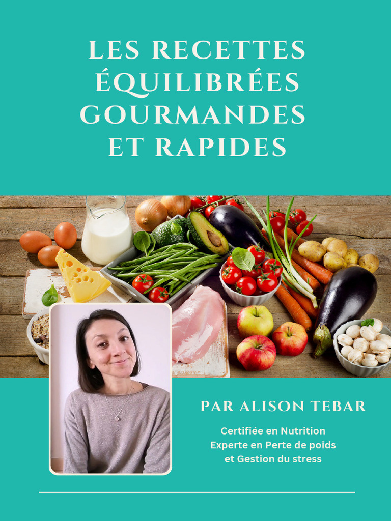 Recettes Gourmandes et Équilibrées | PDF | Repas | Chocolat