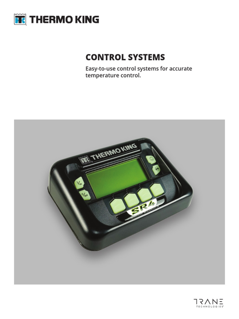 Genuine Thermo King Control Systems | PDF