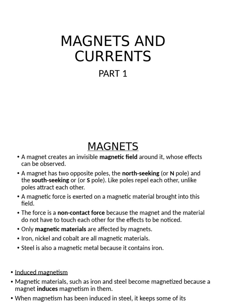 Understanding Magnets and Their Uses | PDF | Magnetism | Magnet