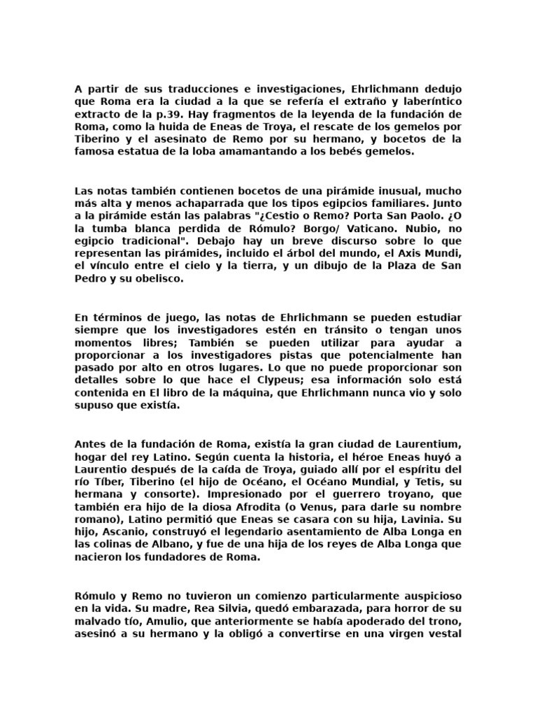 Fundación y evolución de Roma | PDF