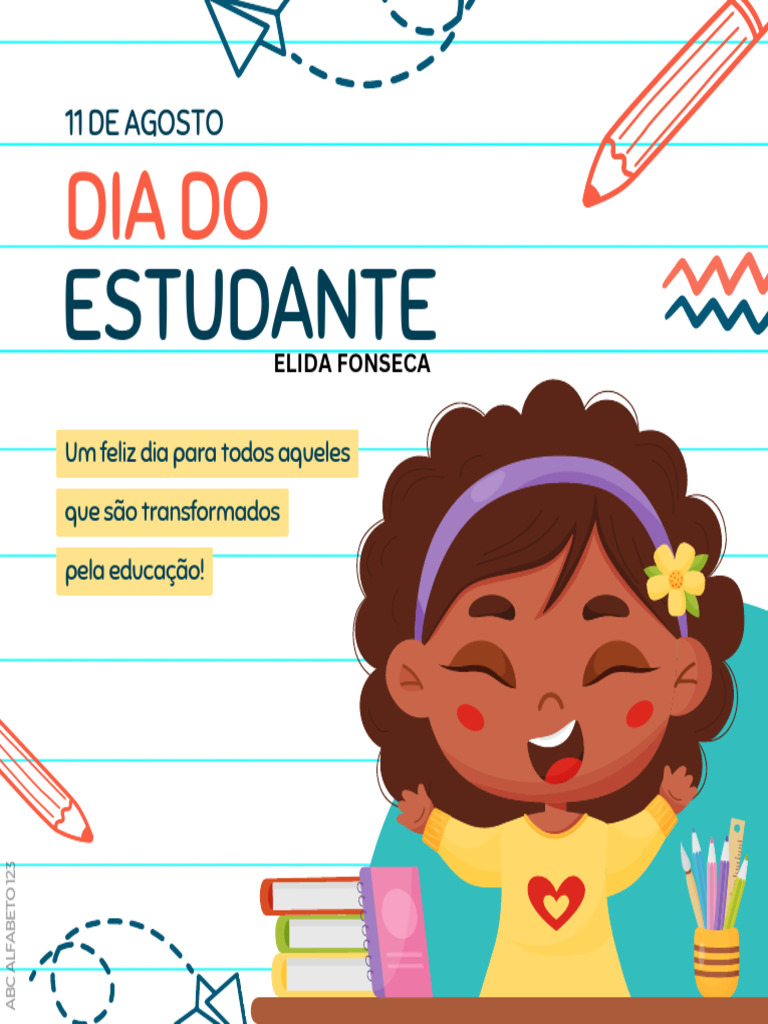 Poema do Dia do Estudante Infantil | PDF