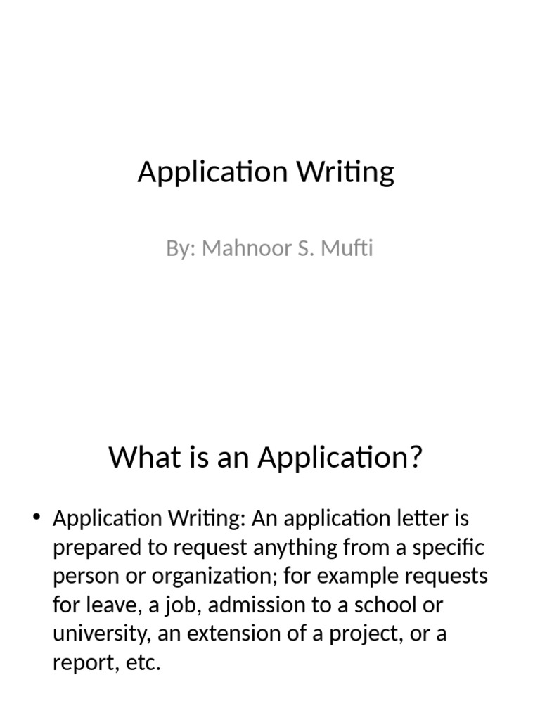 Application Writing Essentials Guide | PDF | Résumé