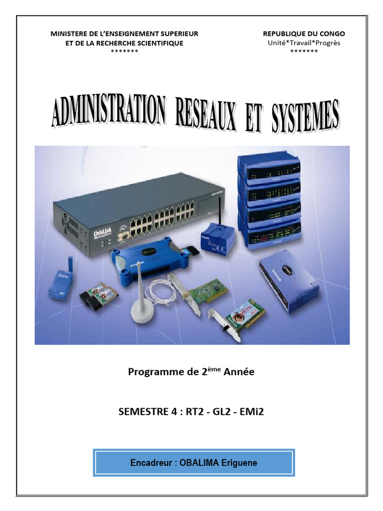 Administration des Réseaux Informatiques | PDF | Application | Informatique
