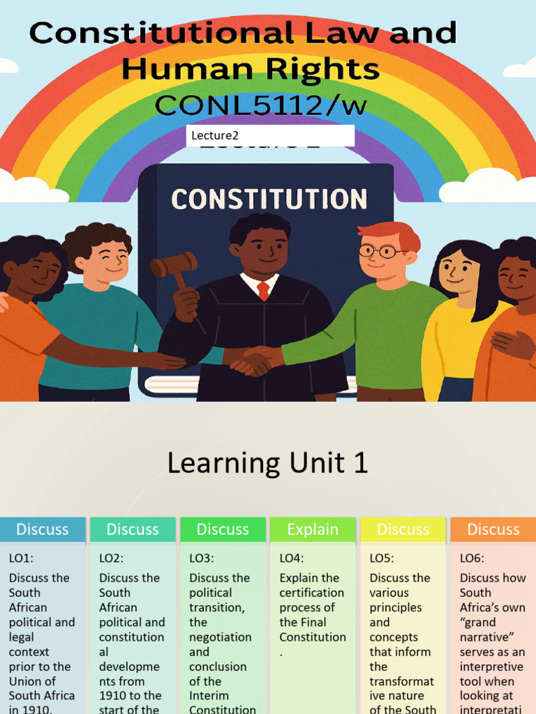 South Africa's 1996 Constitution Overview | PDF | Apartheid | South Africa