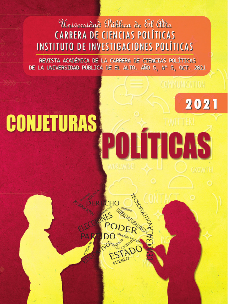 Revista Conjeturas Políticas 2021 | PDF | Estado (política) | Federación