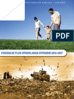 Federalni Plan Upravljanja Otpadom 2012-2017