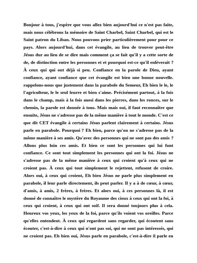 Réflexion sur la foi et l'élection divine | PDF | Dieu | Théologie