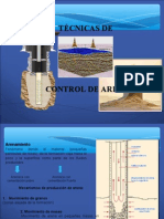 Técnicas de control de arena en pozos