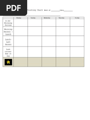 Behavior Chart