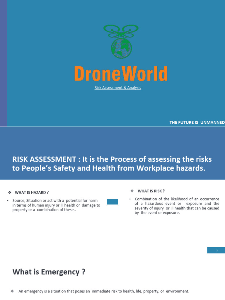 Unmanned Aircraft Risk Assessment Guide | PDF | Unmanned Aerial Vehicle ...