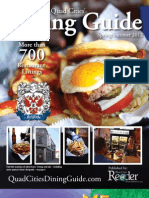 Quad Cities' Dining Guide - Spring - Summer 2012