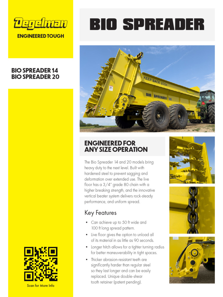 Bio Spreader: Heavy-Duty Manure Solution | PDF | Vehicles | Land Vehicles