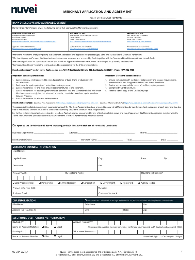 Nuvei Merchant Application Overview | PDF | Credit Card | Visa Inc.