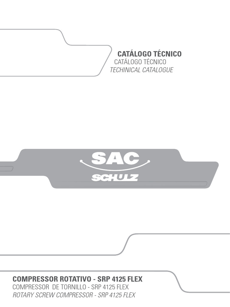 Catálogo Técnico Compressor SRP 4125 FLEX | PDF | Equipamento ...