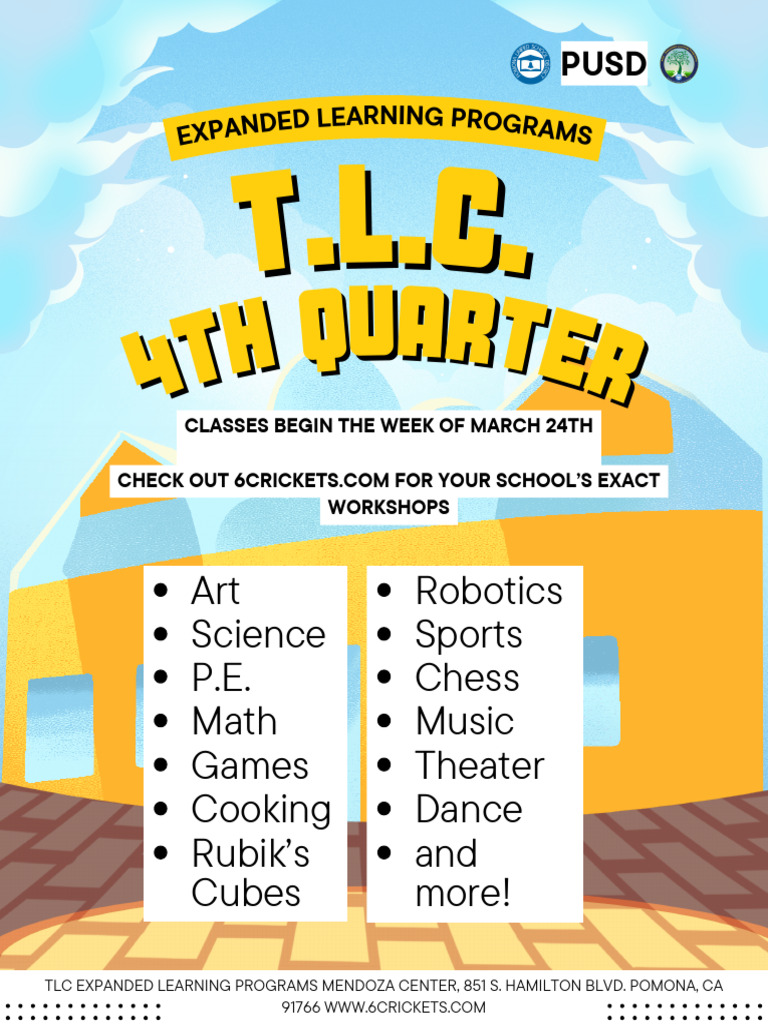 TLC Expanded Learning Programs 2023 | PDF
