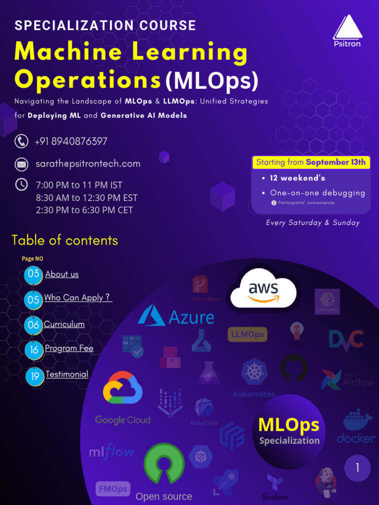MLOps Specialization Course Overview | PDF | Information Technology ...