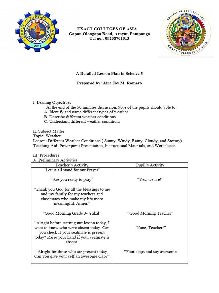 Finalized DLP Final Demo Science | PDF | Sky | Meteorological Phenomena