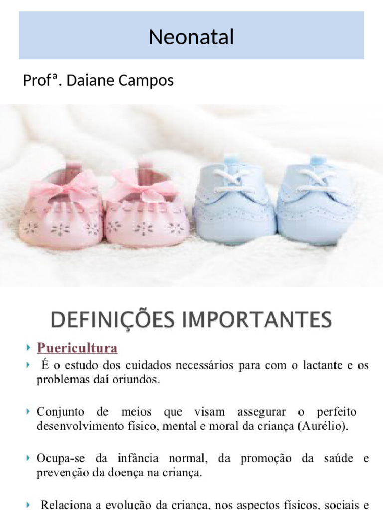 Aula de Neonatal | PDF