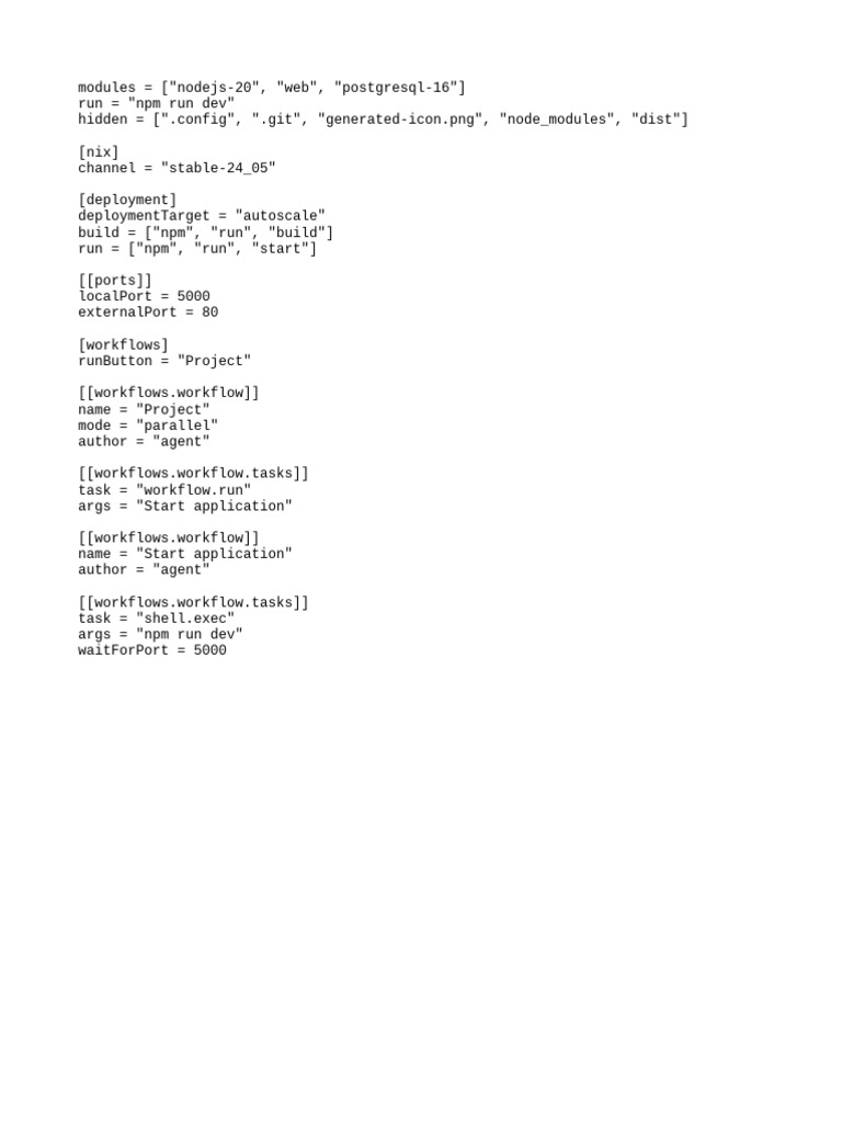 Replit Project Deployment Guide | PDF