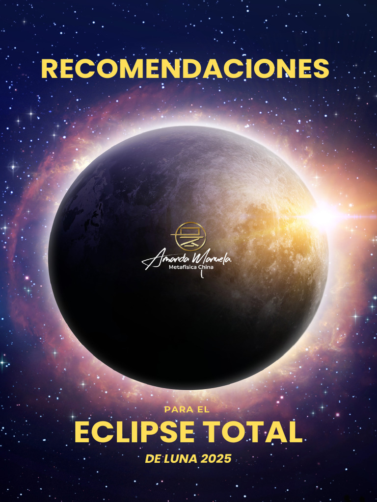 Eclipse Total de Luna 2025: Guía y Consejos | PDF | Eclipse solar | Eclipse