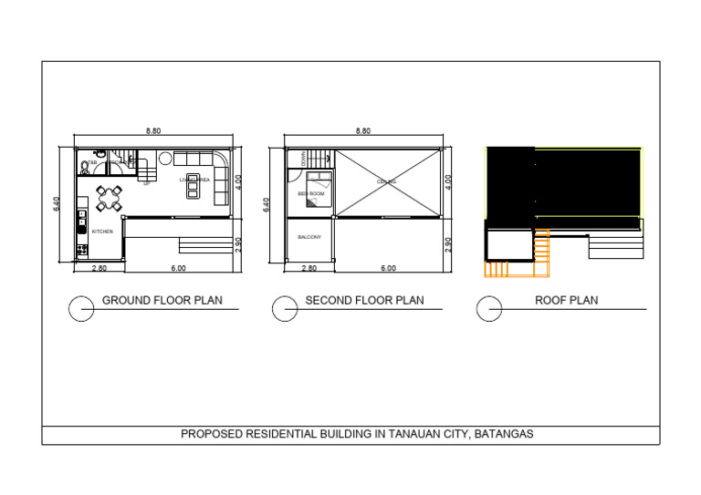 Proposed Residential Building Plans | PDF