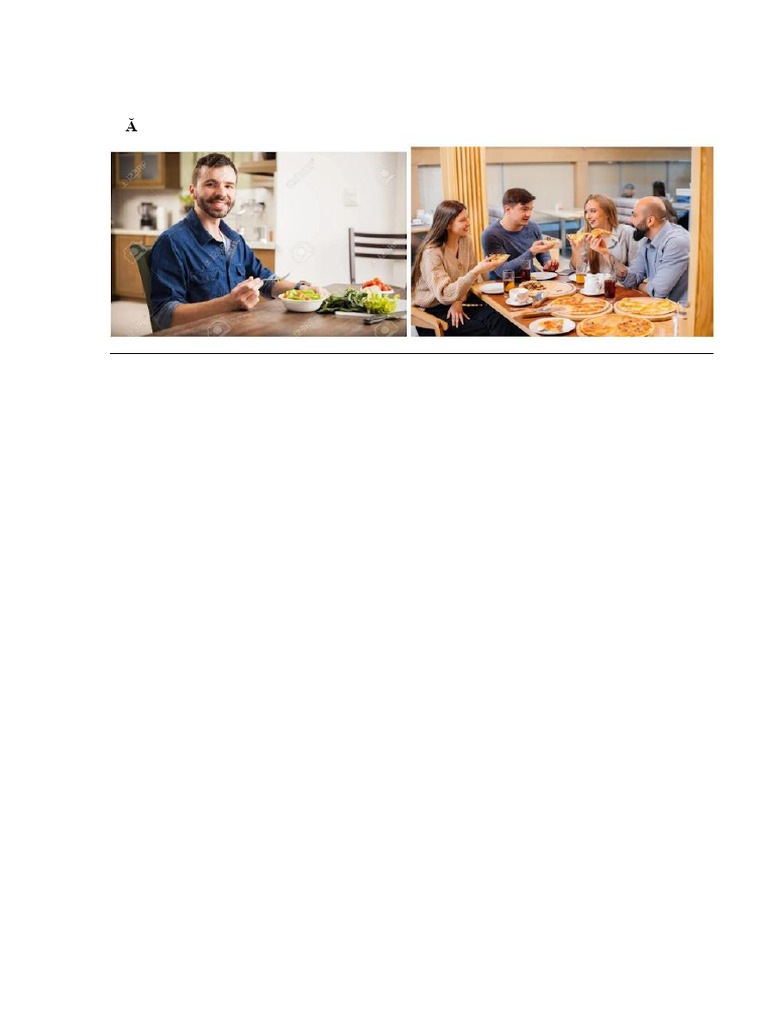 Key Speaking (Part 3) | PDF | Fast Food