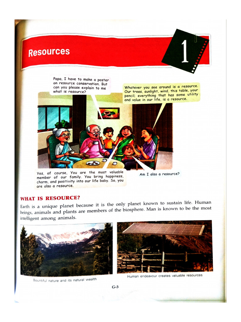 Class 8 Resources Chapter 1 | PDF