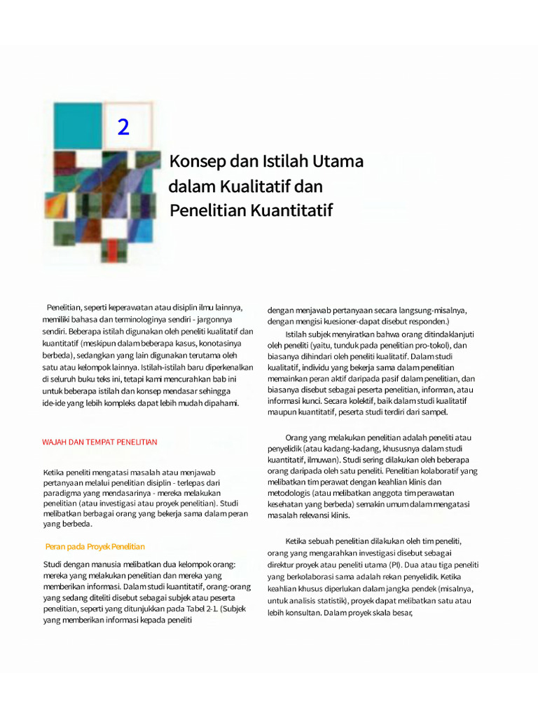 Key Concepts and Terms in Qualitative and Quantitative Research | PDF