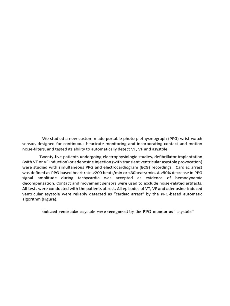Abstract For Cardiac Arrest | PDF